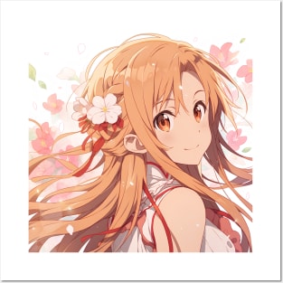 cute asuna Posters and Art